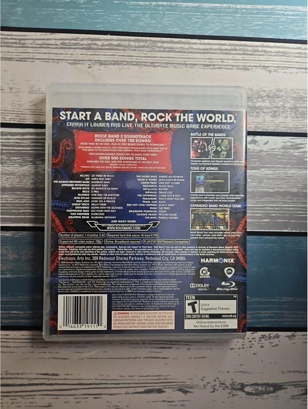 N/A rock band